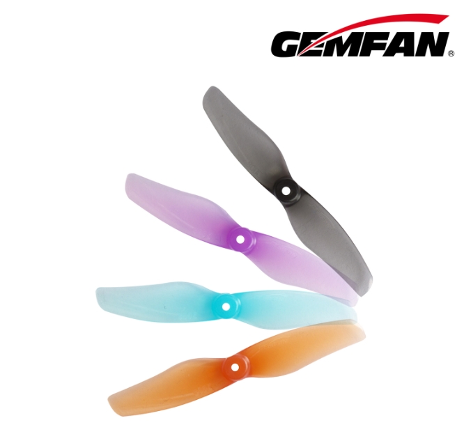 Gemfan Hurricane 2008 Props 2-Blades Propeller 2นิ้ว Toothpick แกน 1.5mm 1set 8ใบ สุ่มสี
