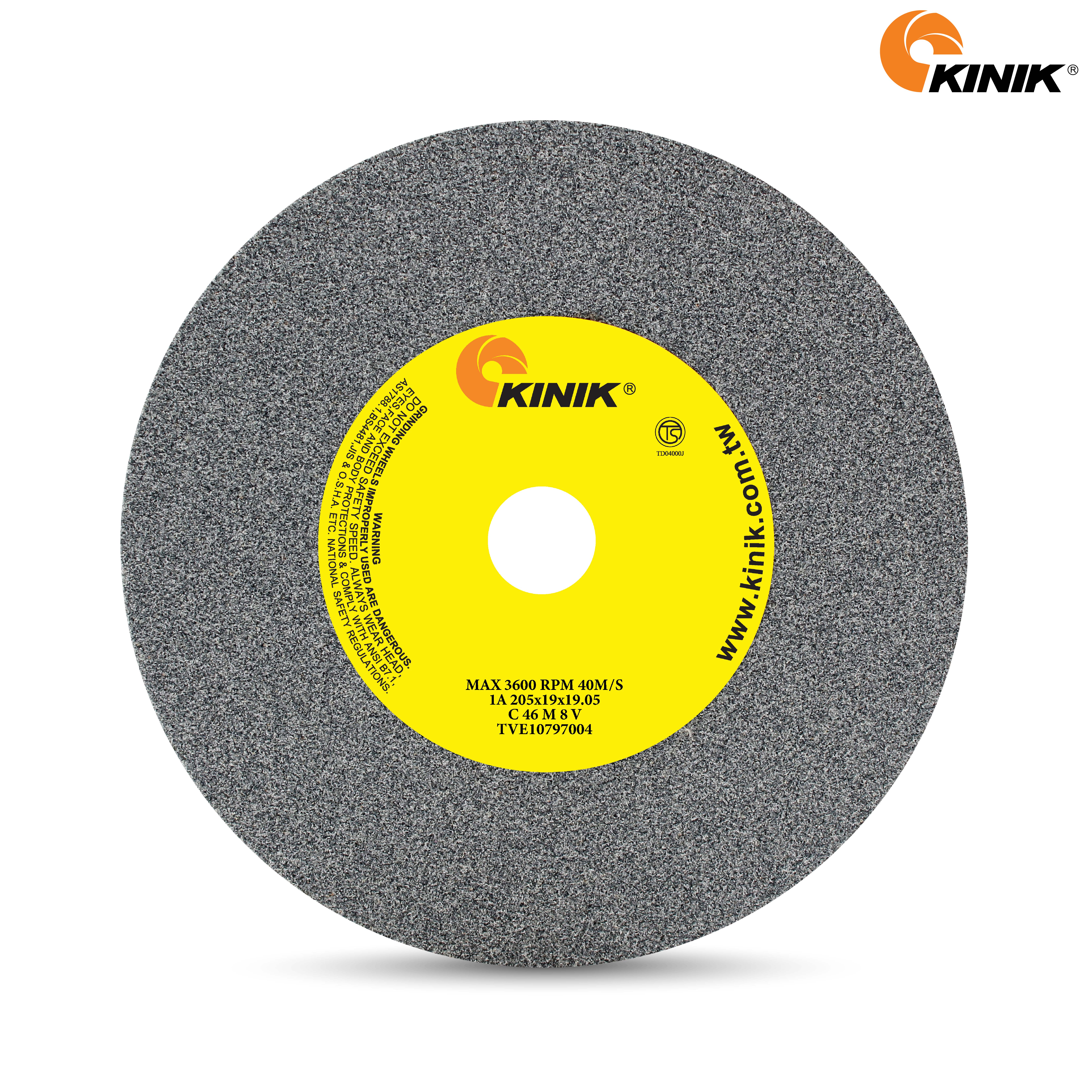 หินเจียร KINIK C46M8V1A 205x19x19.05 mm.