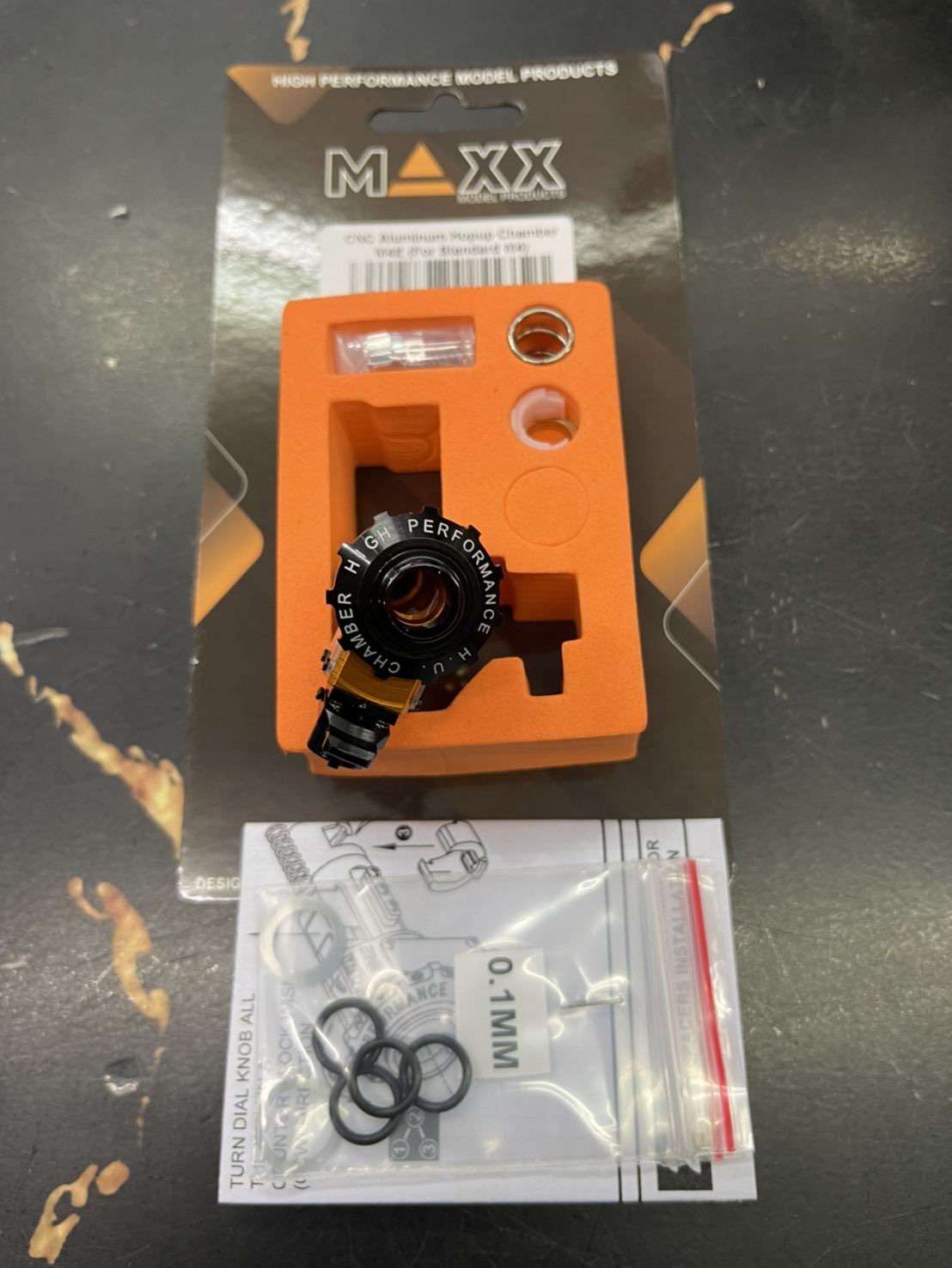 เรือนฮอป MAXX CNC Aluminum Hopup Chamber M4E (For Standard M4)