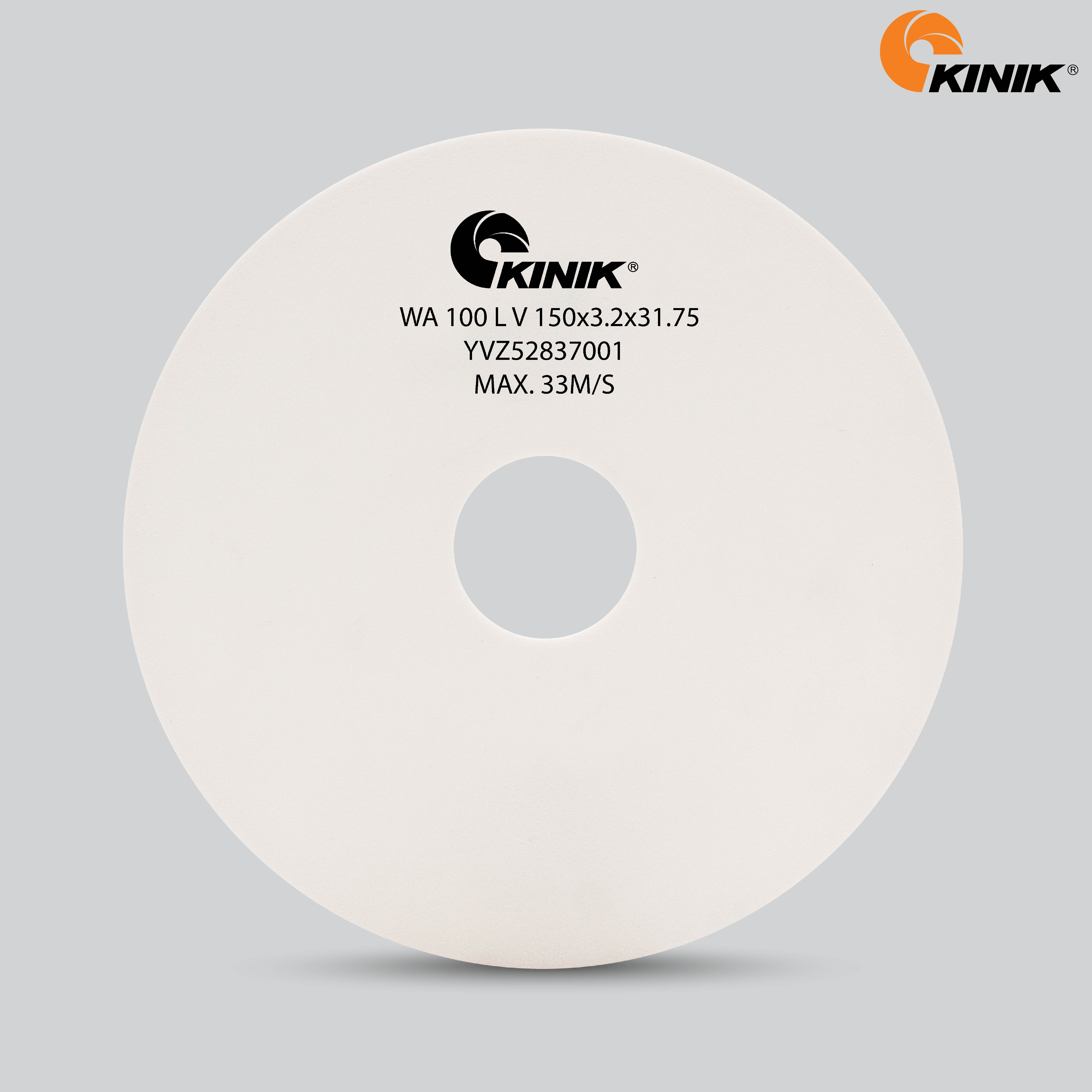 หินเจียร KINIK WA100LV1A 150x3.2x31.75 mm.