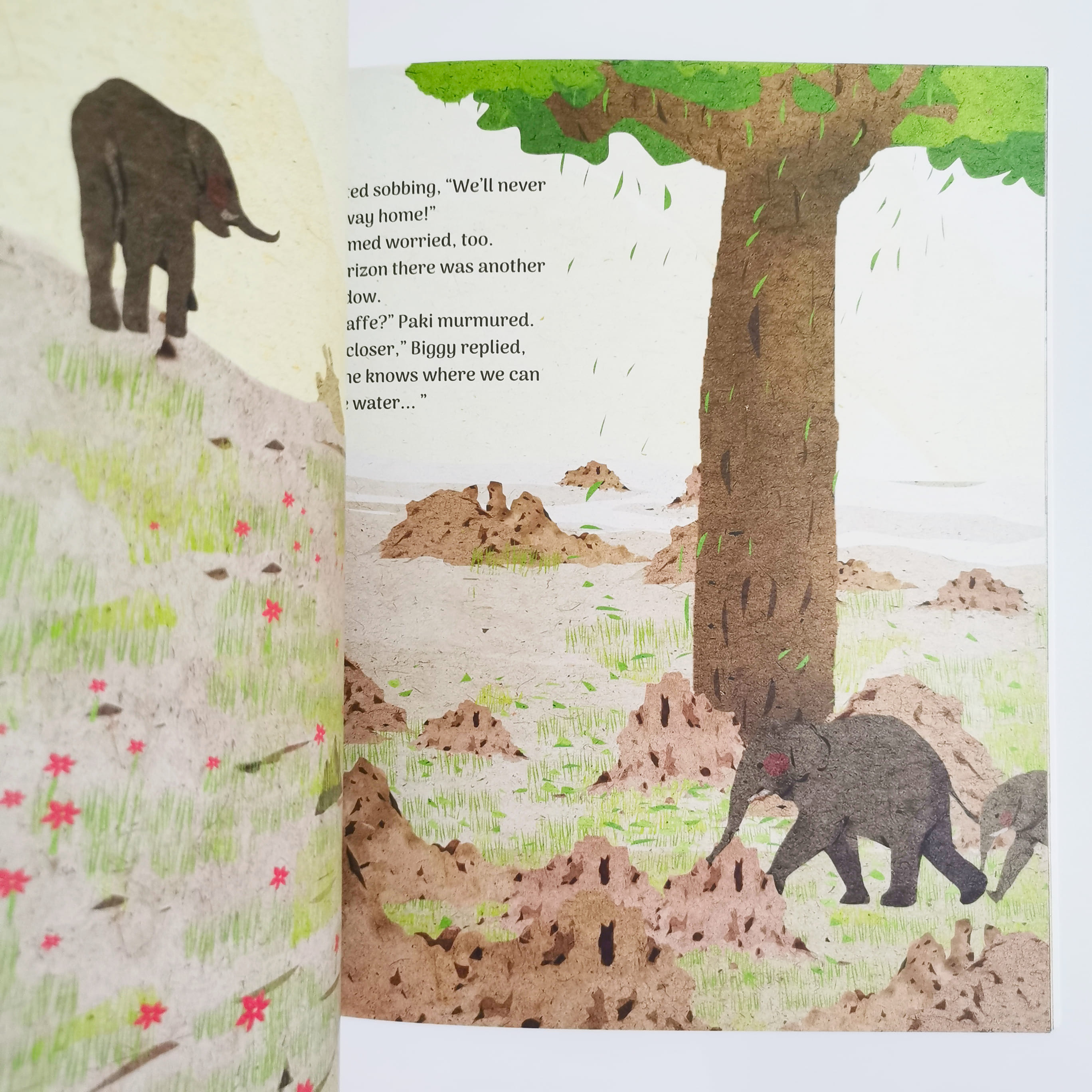 Paki and Biggy : The Elephant of Savanna