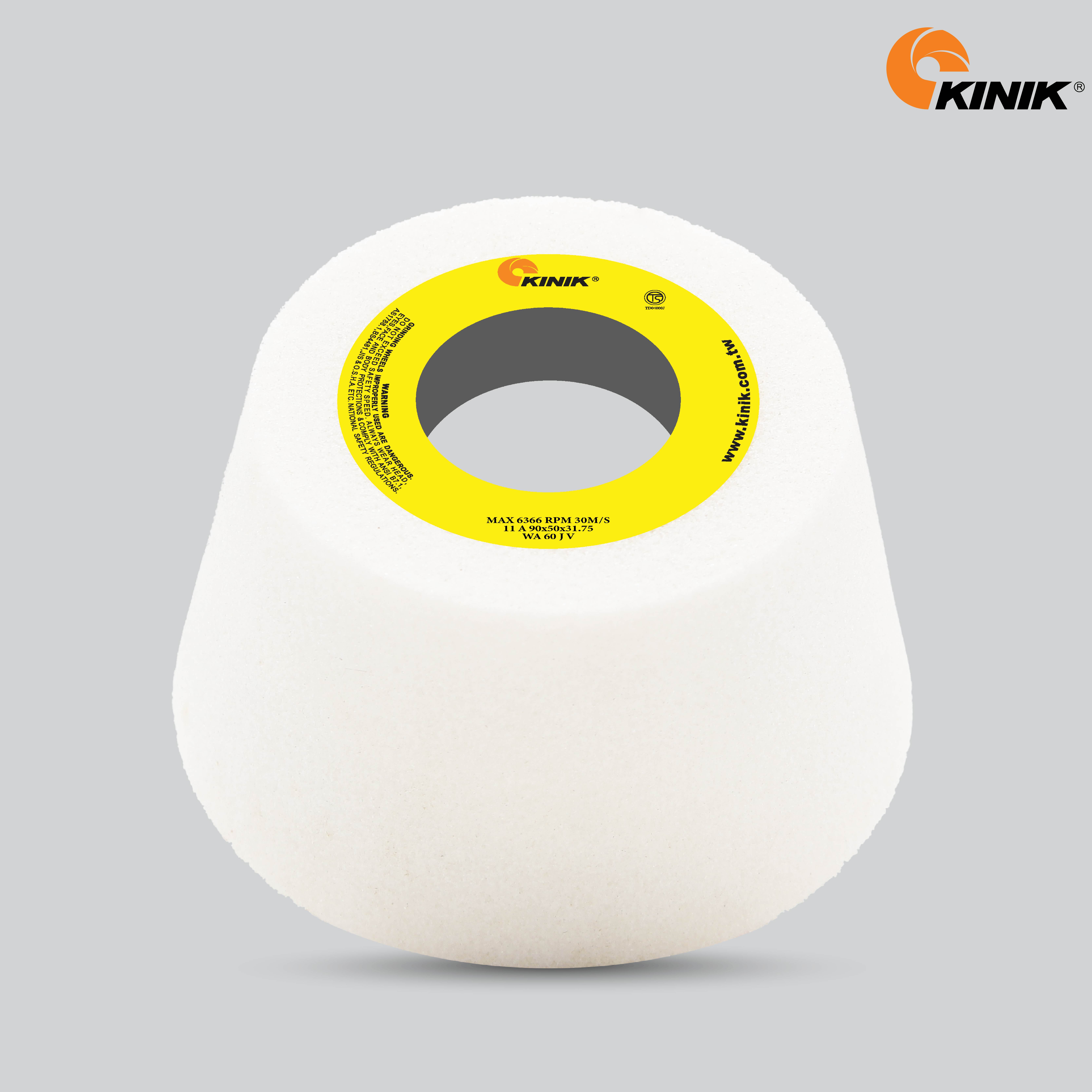 หินถ้วยเทเปอร์ KINIK WA60JV11A 90x50x31.75 mm.