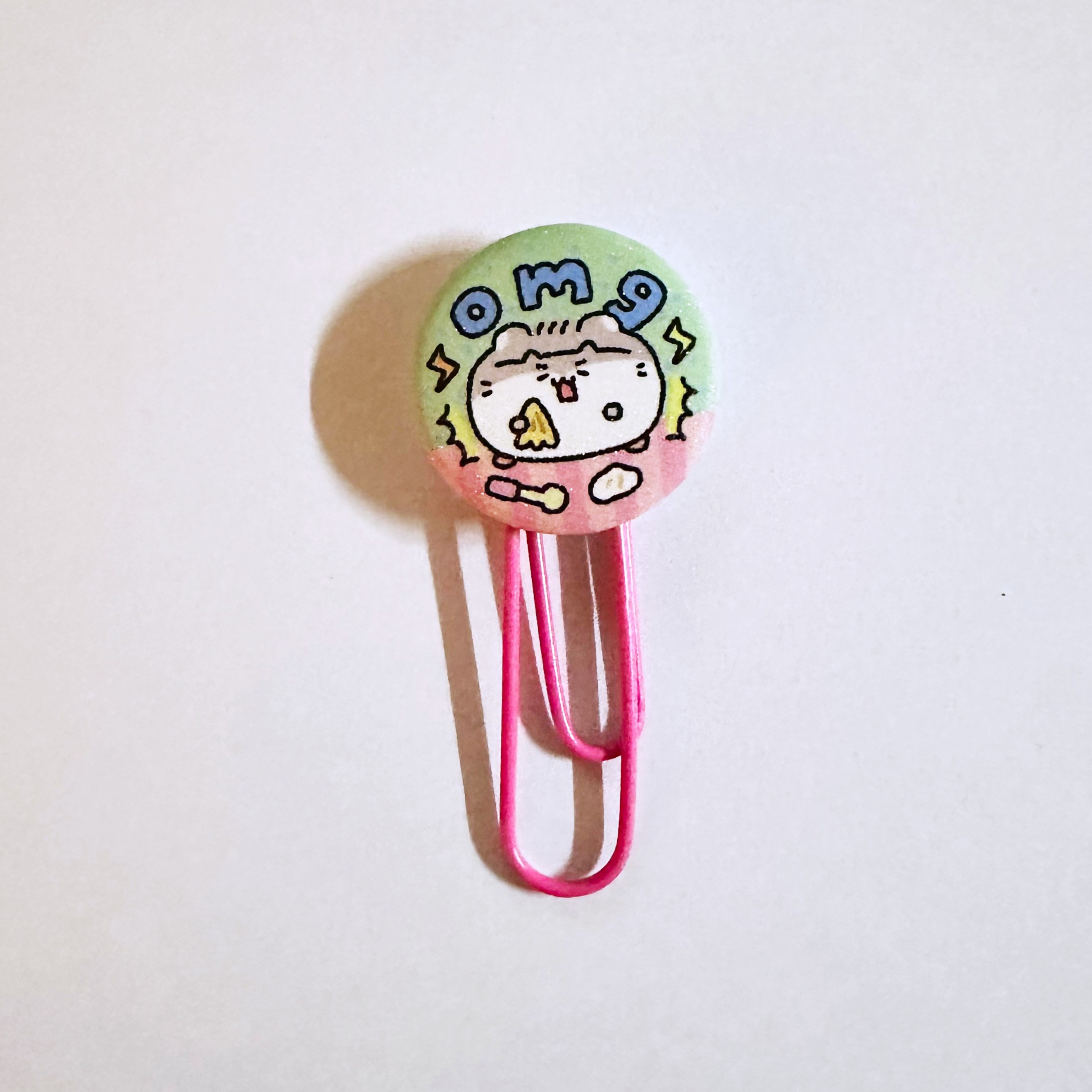 Pencil Spoon Omg Bookmark