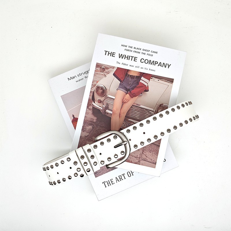 เข็มขัดวินเทจ สไตล์คาวบอยตะวันตก Y2K แฟชั่นสําหรับผู้หญิง ผู้ชาย CG019