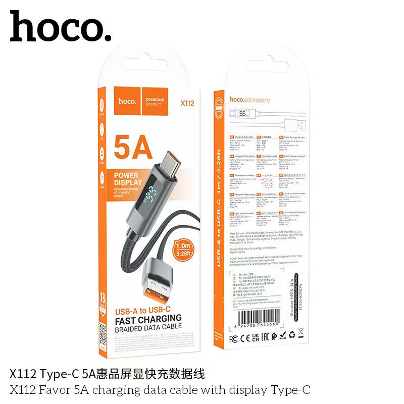 HOCO X112 TYPE-C 5A