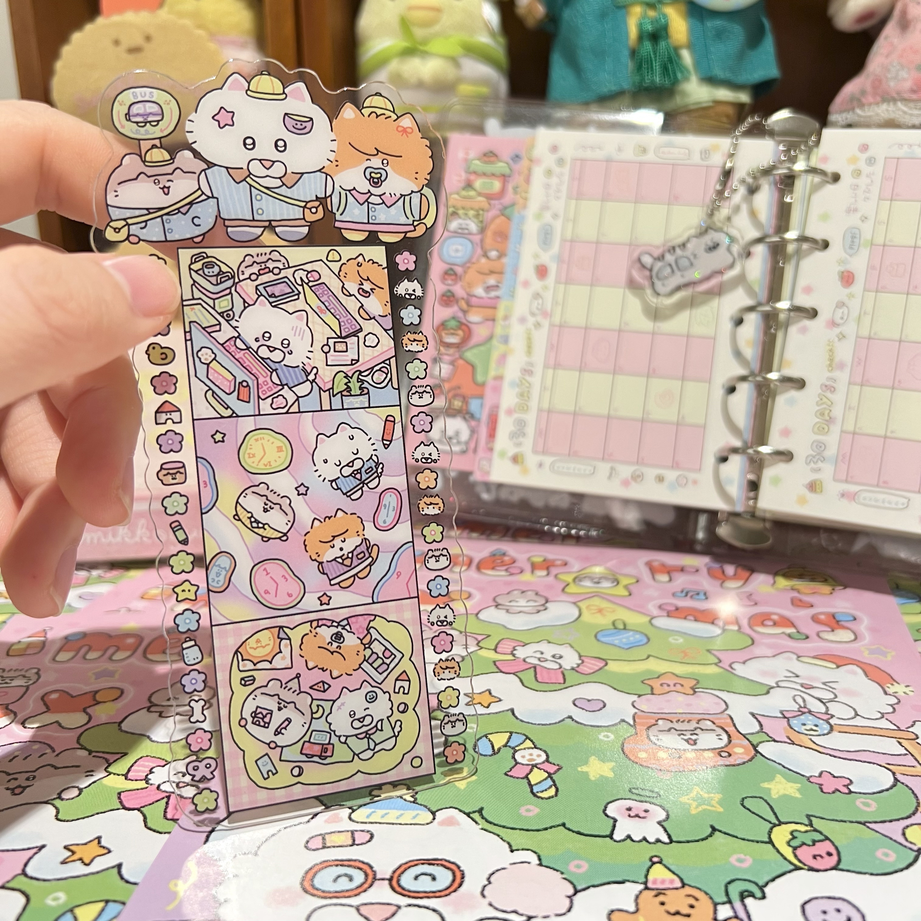 Pencil spoon School Bookmark