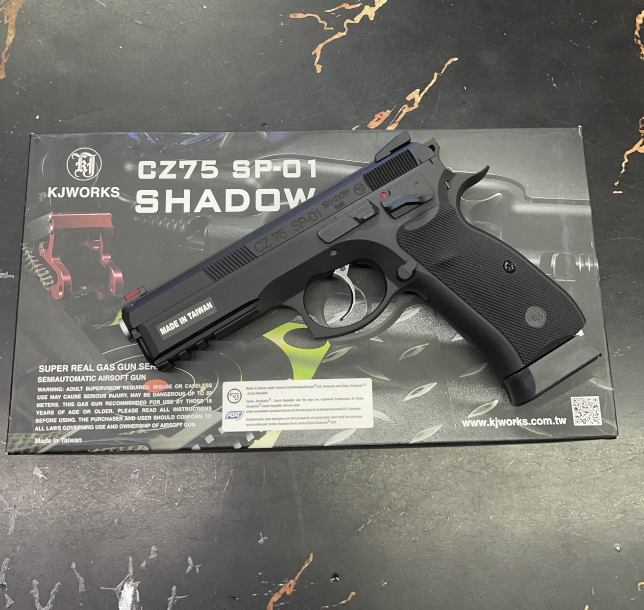 CZ75 SP-01 SHADOW - KJ WORKS