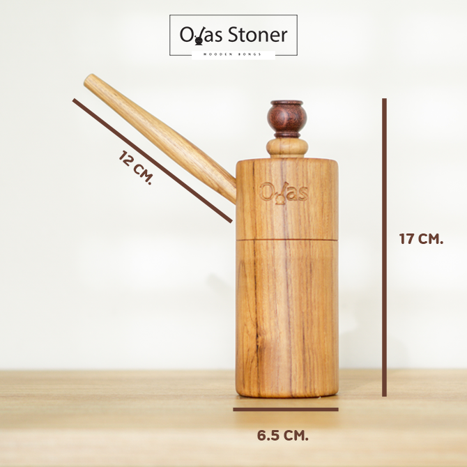 ตุ้งก่า ทรงกระบอก - Tube Bubbler - ไม่มีค่าจัดส่งเพิ่ม