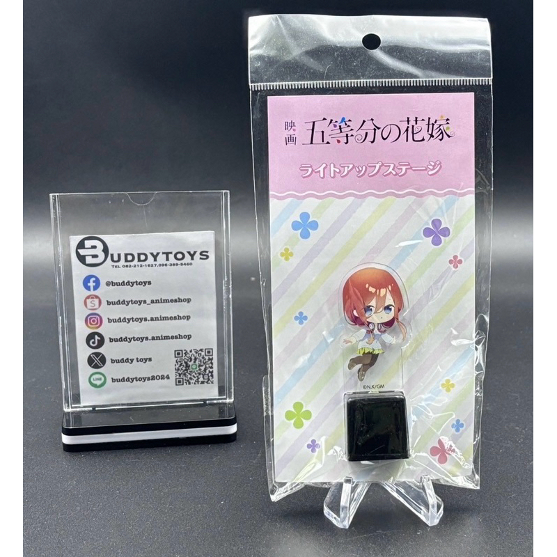 สแตนอะคริลิค มิคุ -เจ้าสาวผมเป็นแฝดห้า[The Quintessential Quintuplets -Acrylic Stand- Movie Light Up Stage Miku]