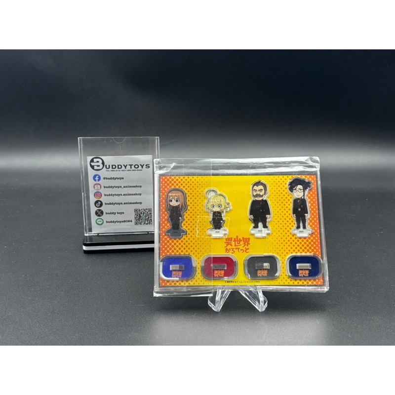 สแตนอะคริลิค บันทึกสงครามของยัยเผด็จการ[Isekai Quartet -Acrylic Stand- The Saga Of Tanya The Evil]