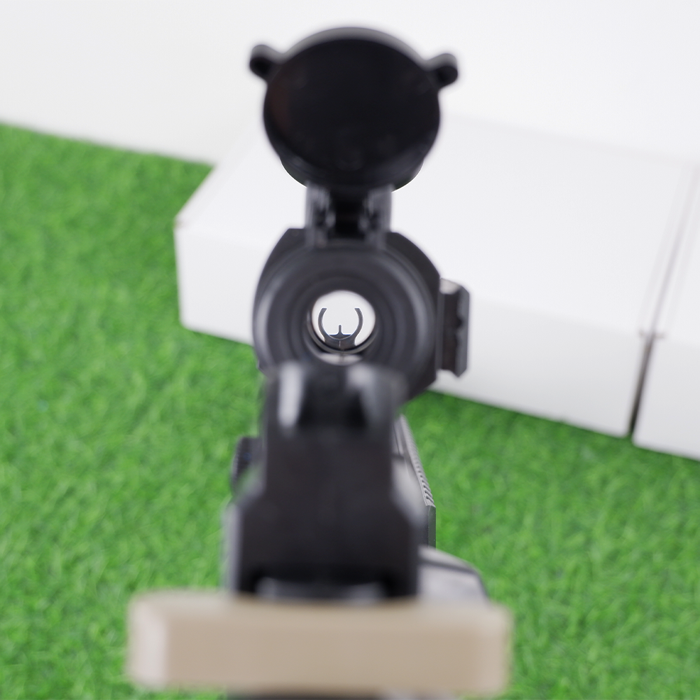 (21)M416 สีดำ ปืนเจลไฟฟ้า ของเล่น ยิงรัวได้ ชักยิงได้