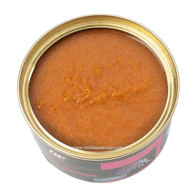 OF Insta Fresh Cyclops 100 g.(ไซคลอปสดบรรจุกระป๋อง โปรตีนสูง 59% ใช้เลี้ยงลูกปลา ปลาขนาดเล็ก ปลาทะเล ก้นตู้ โตไว เร่งสี)