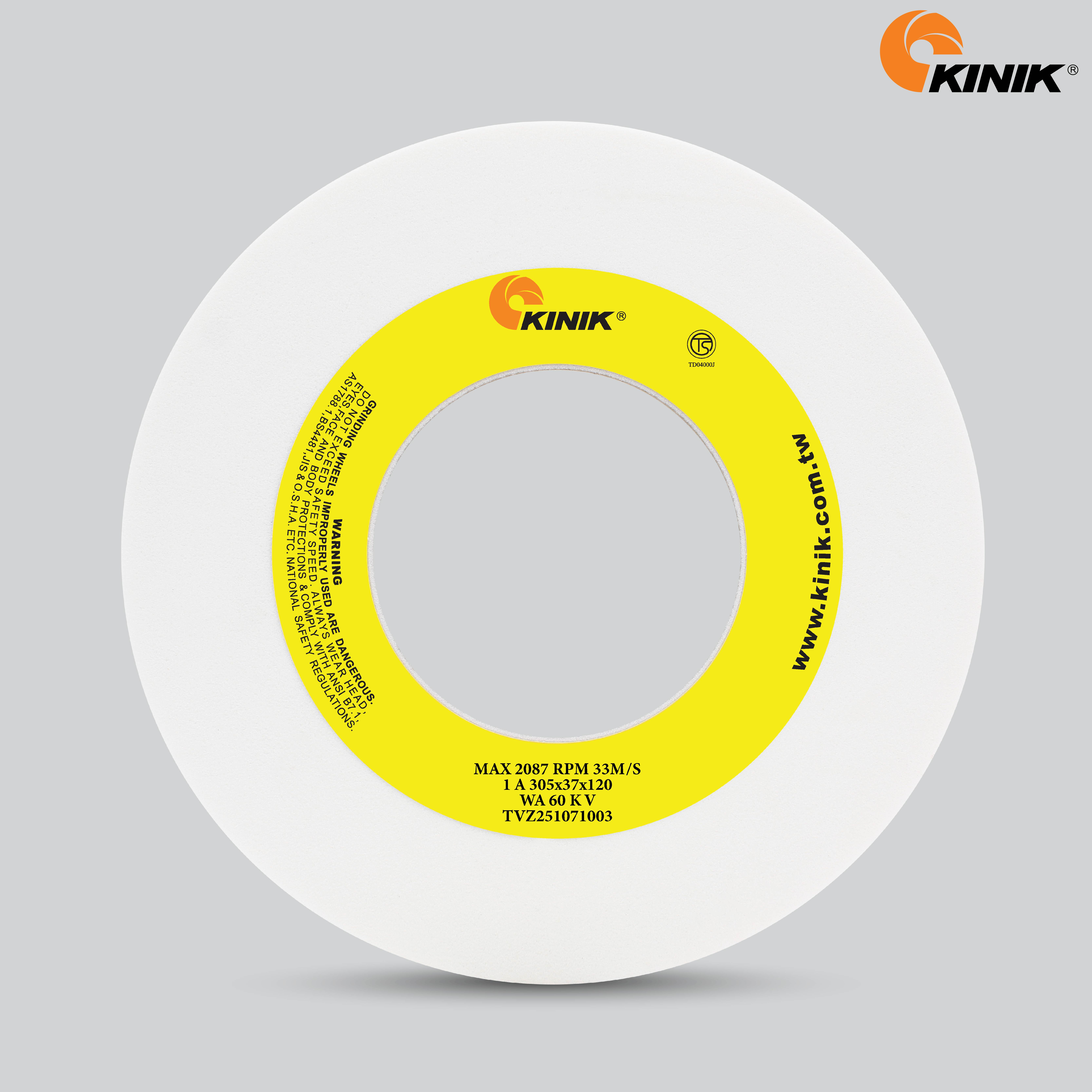 หินเจียร KINIK WA60KV1A 305x37x120 mm.
