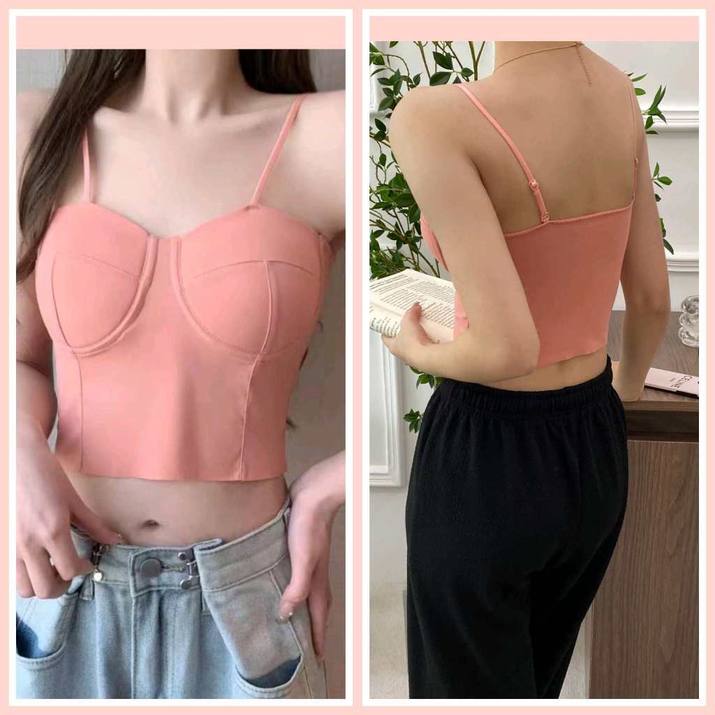 เสื้อสายเดี่ยว สปอร์ตบรา เสื้อครอป (SP026)