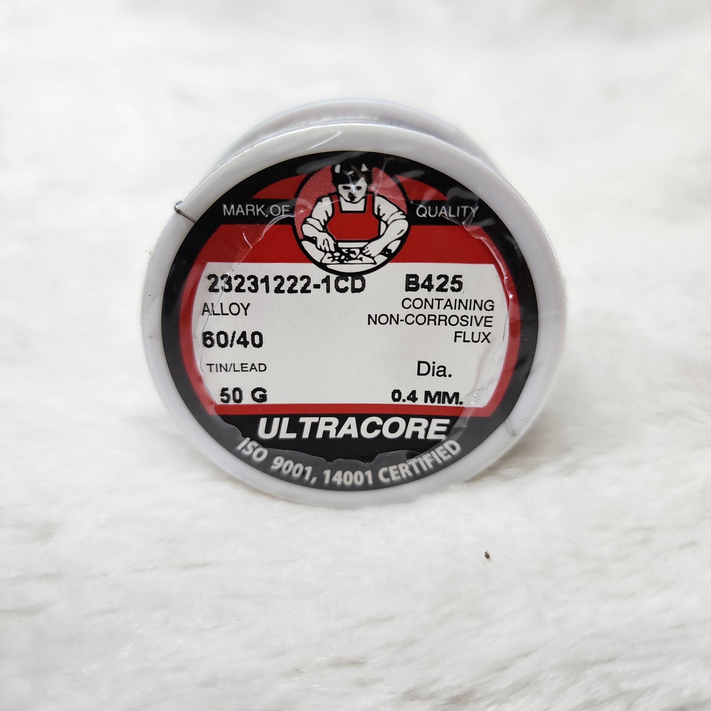 ตะกั่วเส้น Ultracore เส้นเล็ก0.4