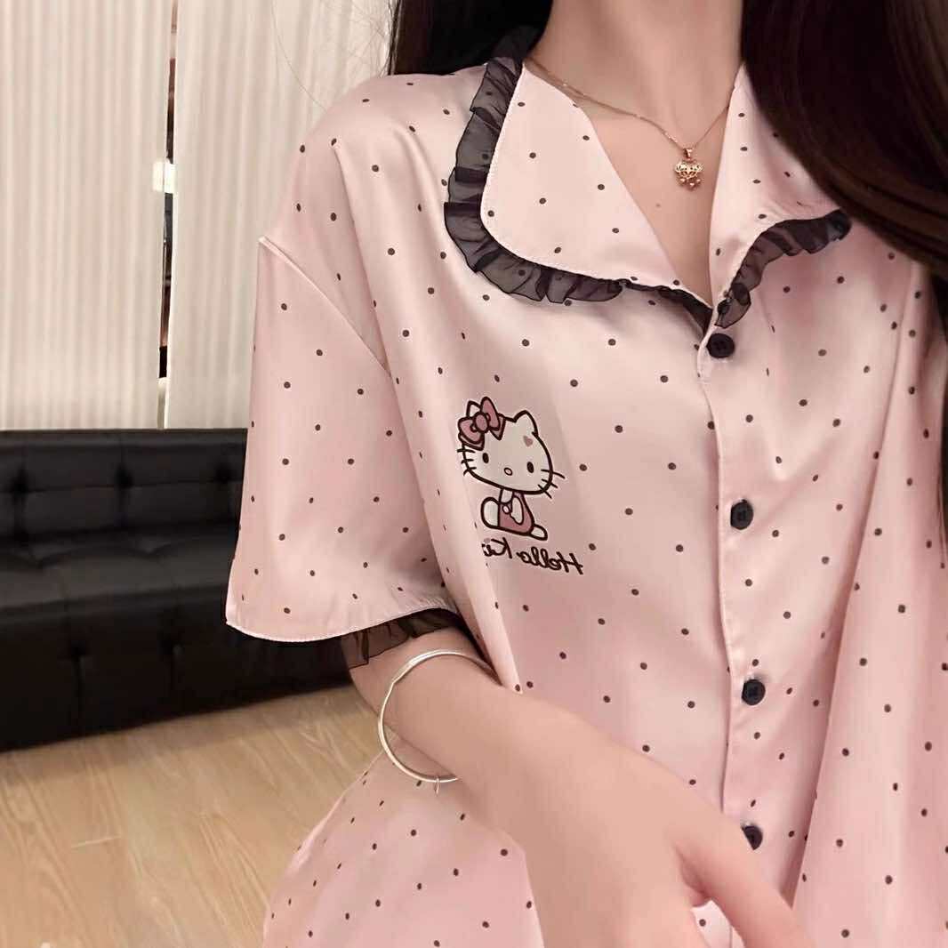 ชุดนอน แขนสั้น-ขาสั้น มีหลายแบบ พร้อมส่ง