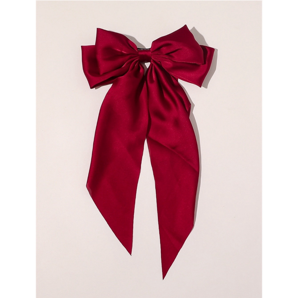 กิ๊บติดผม กิ๊บหนีบผม โบว์ สไตล์เกาหลี หรูหรา แฟชั่นสําหรับผู้หญิง