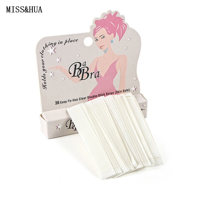 สติ๊กเกอร์เทปกาว แบบล่องหน เทปกันโป๊ เทปติดเสื้อ ยี่ห้อ Baber