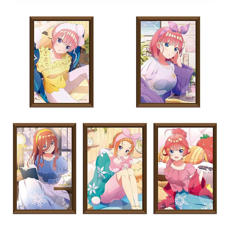 กรอบรูป อิจิกะ&นิโนะ&โยทสึบะ -เจ้าสาวผมเป็นแฝดห้า[The Quintessential Quintuplets -Frame Stand- Ichika&Nino&Yotsuba]