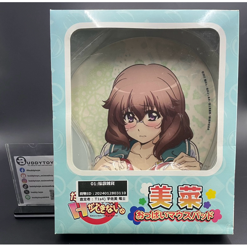 แผ่นรองเม้าส์ 3D มินะ โอคุระ -เพราะฉะนั้นผมจึง H มากไม่ได้[So, I Can't Play H! -Boobs Mouse Pad- Mina Okura]