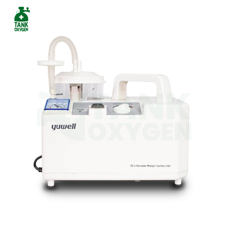 YUWELL Portable Phlegm Suction Unit รุ่น 7E-A เครื่องดูดเสมหะ ประกันศูนย์ไทย 2 ปี
