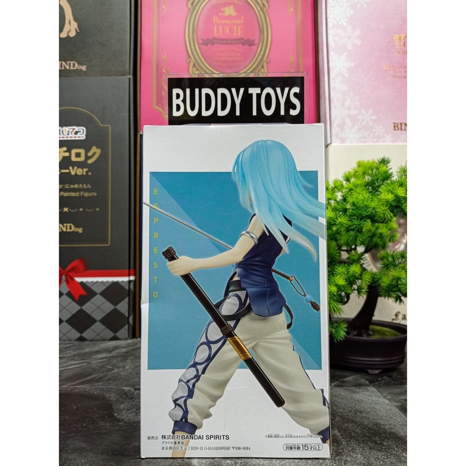 [ Figure แท้ ] That Time I Got Reincarnated as a Slime - Espresto Rimuru Tempest -Clear materials [ Banpresto ]