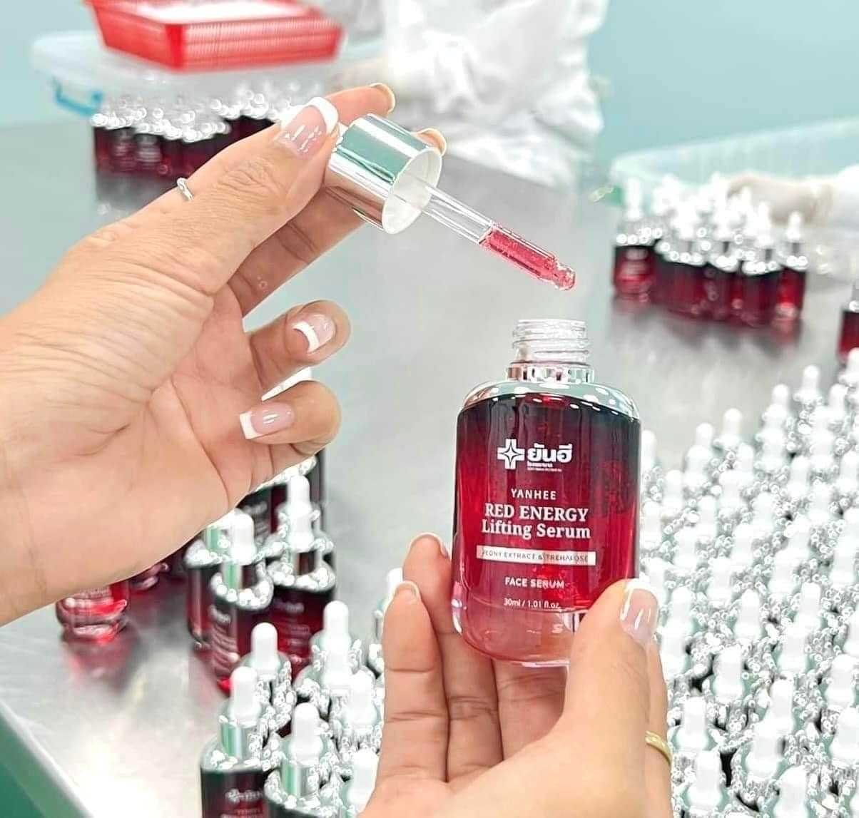 Yanhee Red Energy Lifting Serum เซรั่มลดริ้วรอยแห่งวัย 3ขวด