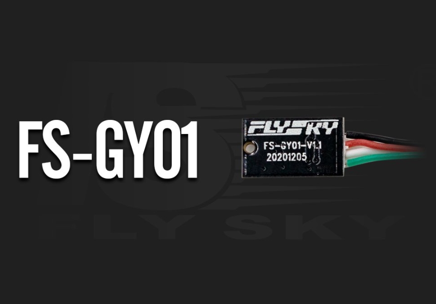 Flysky GYRO FS-GY01 ไจโรจิ๋ว สำหรับรถบังคับ 1:24 1:28 Mini-Z