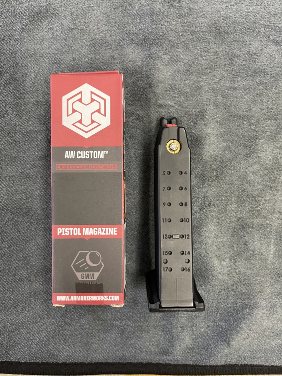 แม็กกาซีน AW Glock17 (Black) AW-VXMG01