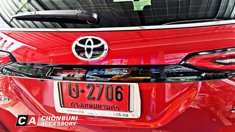 โลโก้แก้วสำหรับด้านหลัง MADE IN JAPAN โตโยต้า ฟอร์จูนเนอร์