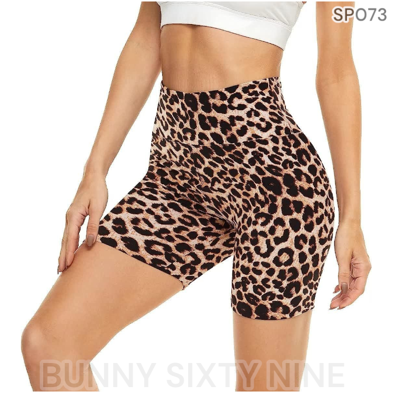 กางเกงออกกำลังกาย ขาสั้น ผ้ายืด รหัส SP073