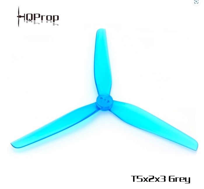 HQProp T5X2X3 ใบพัดโดรน 5นิ้ว 1ถุง 4ใบ สุ่มสี