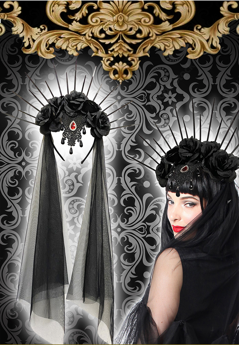 เวลเจ้าสาว เวลแต่งงาน ประดับผม หลากหลายแบบ