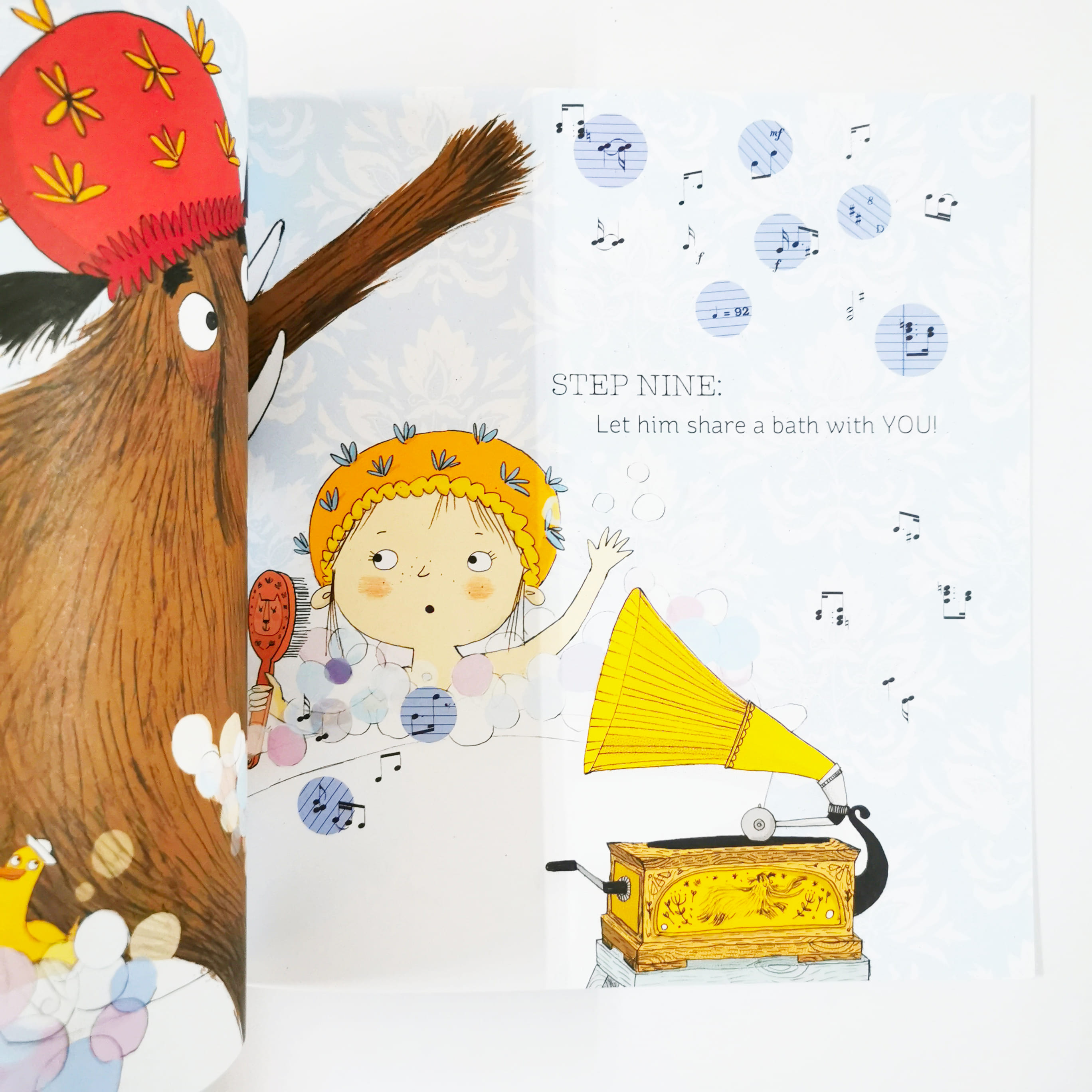 How to wash a woolly mammoth