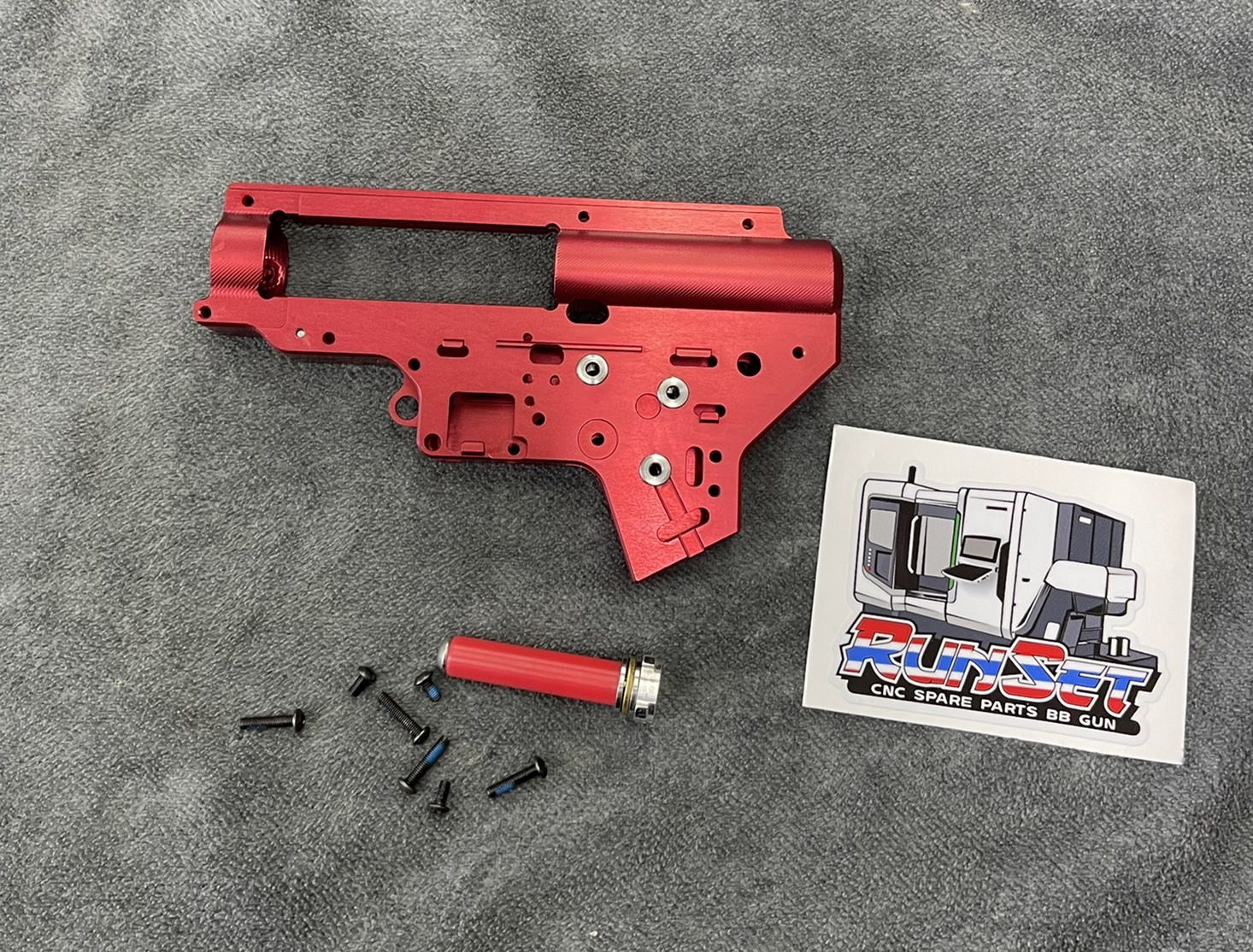 เสื้อเกียร์ CNC น้ำหนักเบา M4 - Runset