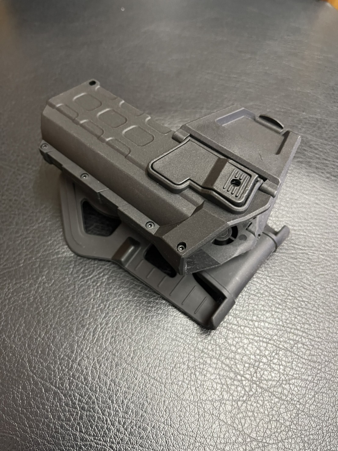 ซองปืนโพลิเมอร์ติดไฟฉาย เลเซอร์ Glock19