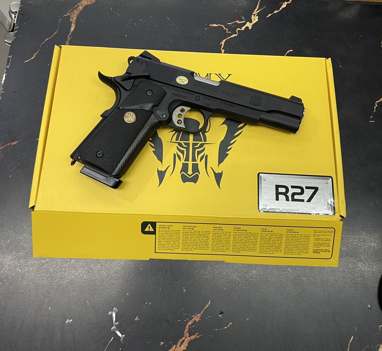 R27 : Springfield 1911 ดำ - ARMY Armament