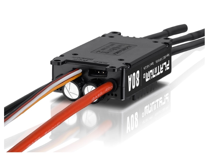 Hobbywing Platinum PRO 80A V4 3S-6S Brushless ESC With 8V 10A BEC