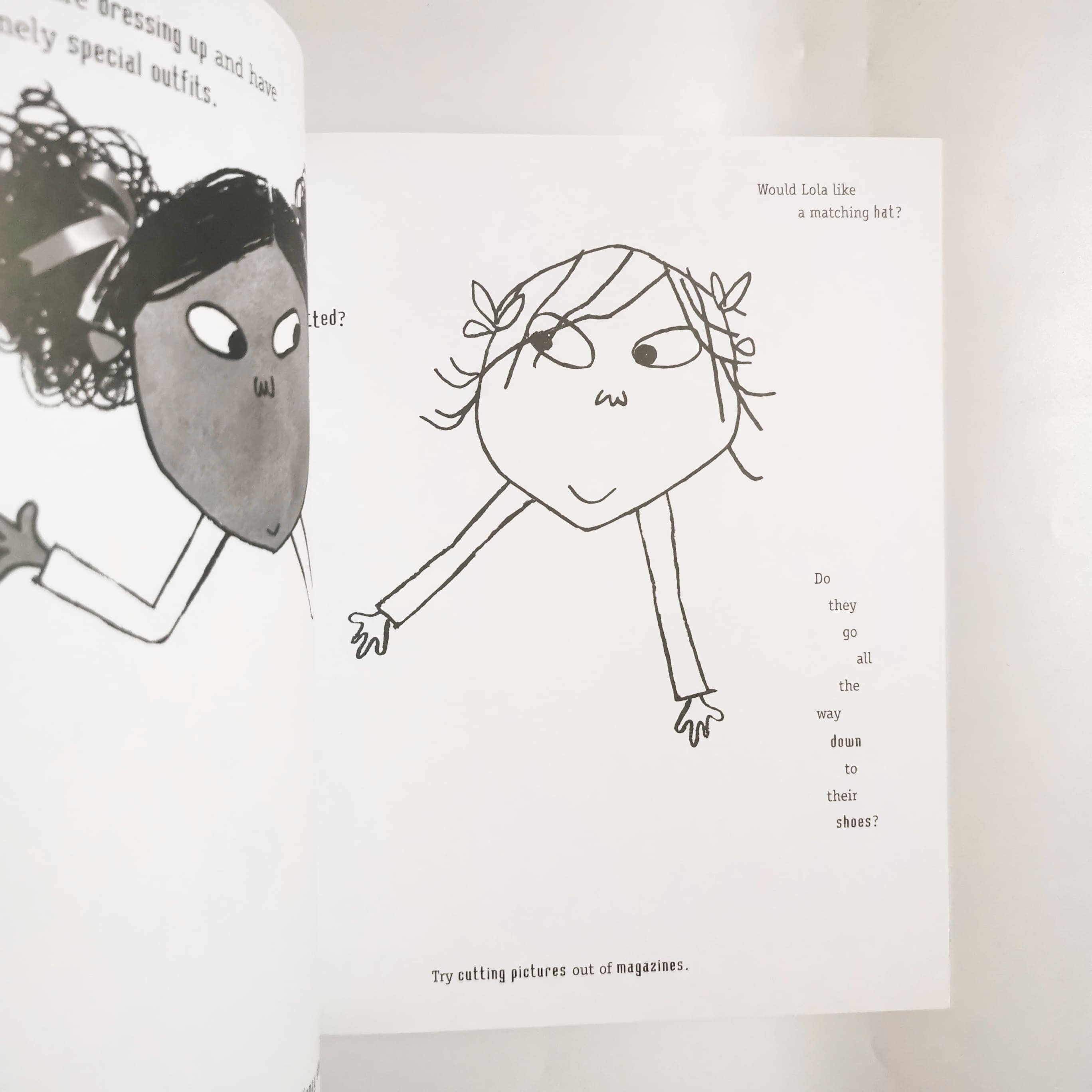 I Completely Must Do Drawing Now and Painting and Coloring (Charlie and Lola)