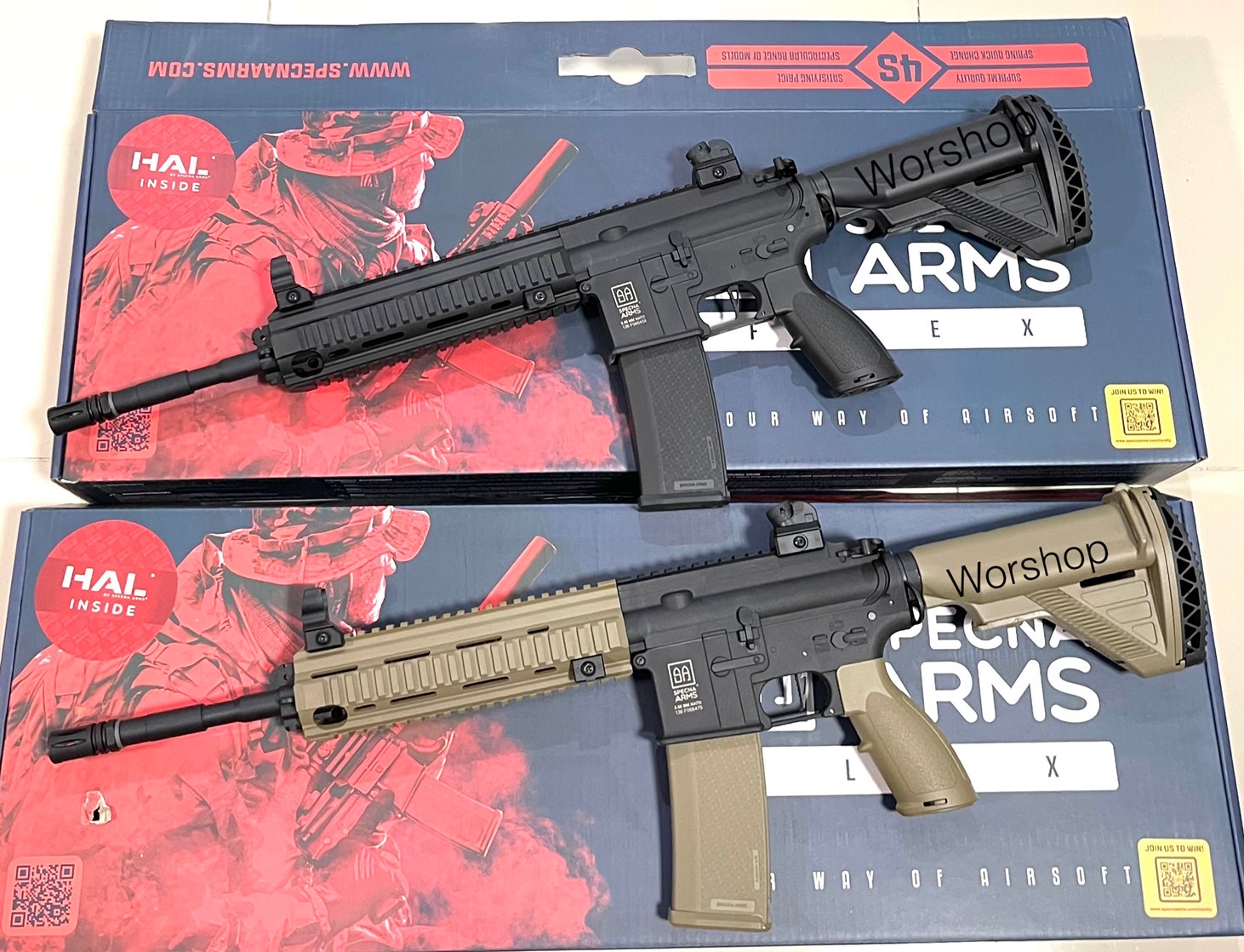 Specna Arms F07 HAL / สี