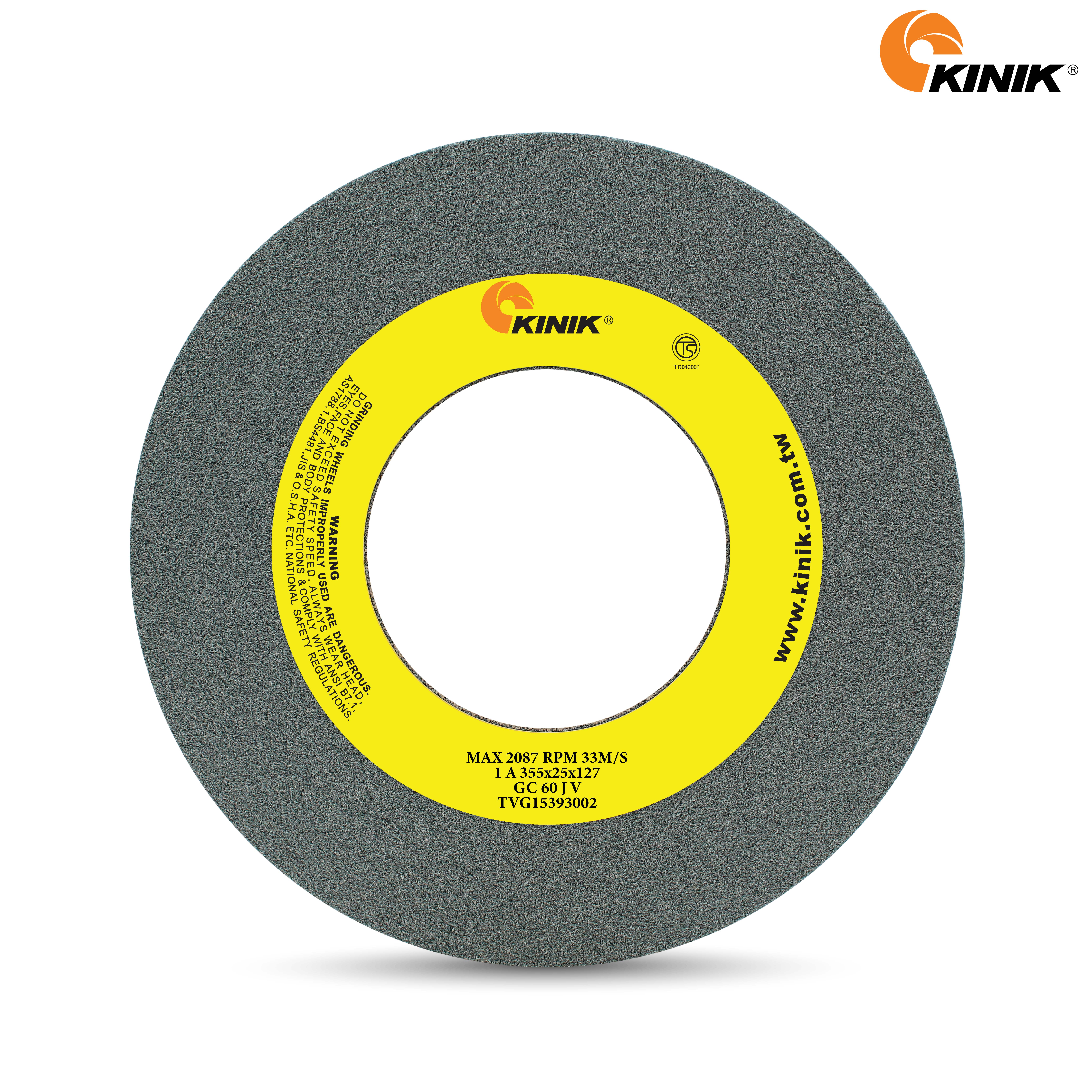 หินเจียร KINIK GC60JV1A 355x25x127 mm.