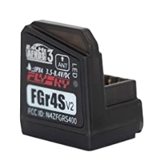 Flysky FS-FGr4 V2 / FGr4S V2 Receiver 2.4Ghz 4CH AFHDS3 Receiver for Flysky Noble FS-NB4 Transmitter