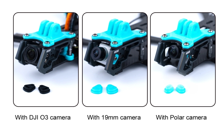 Axisflying MANTA6" / 6inch Cinematic / Freestyle DJI O3 Air Unit FPV BNF With GPS -6S สามารถบายกับรีโมท DJI ได้