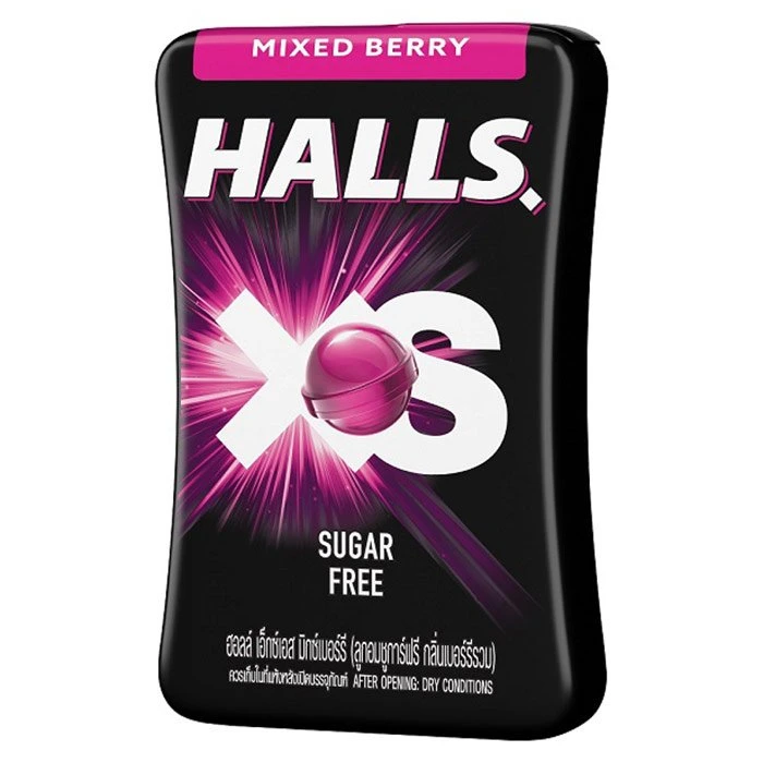 8850338019029 ฮอลล์XS มิกซ์เบอรี่21/25เม็ด