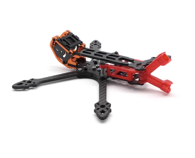 PUDA Chameleon 230 HD5 230mm 3K Carbon + 3d Print Frame Kit เฟรมโดรนใบพัด 5นิ้ว รองรับ Air Unit และ Analog