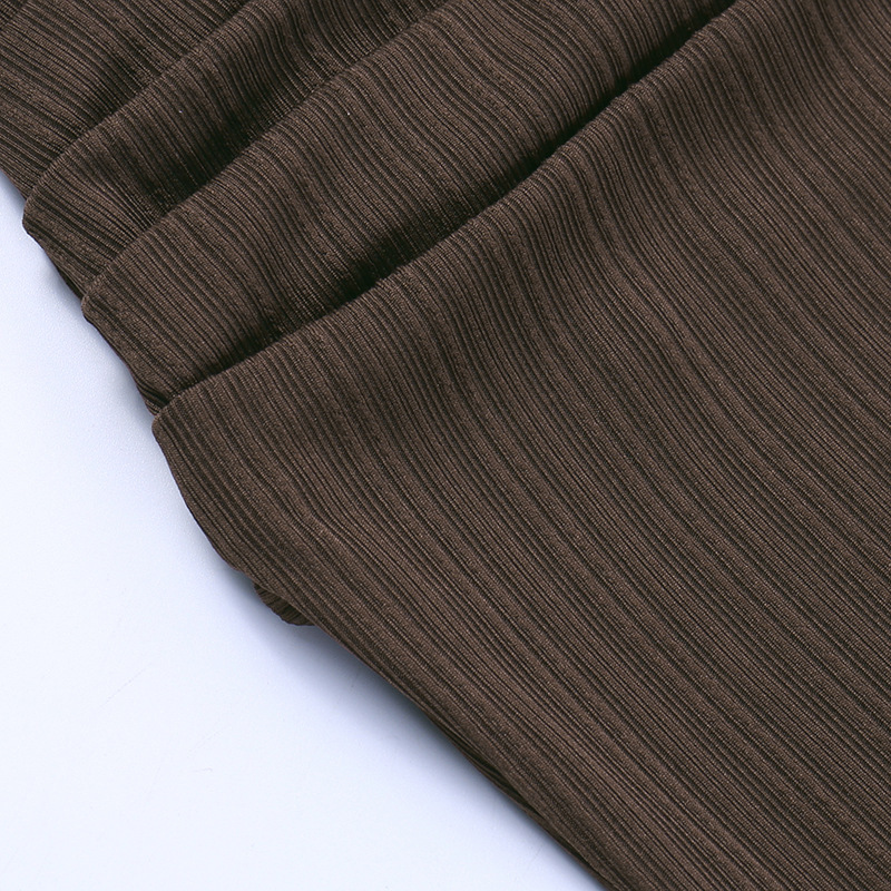 ชุดเดรสยาว สายเดี่ยว พร้อมส่ง