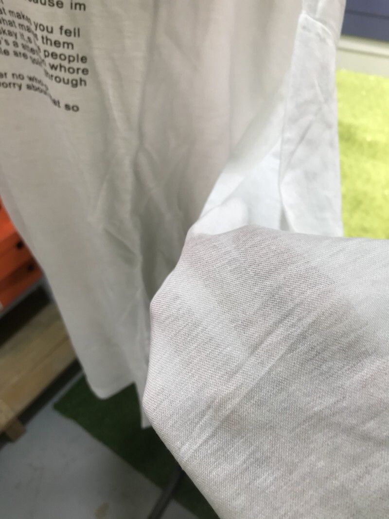 เสื้อบางซีทรู พิมพ์อักษร รหัส CN2328