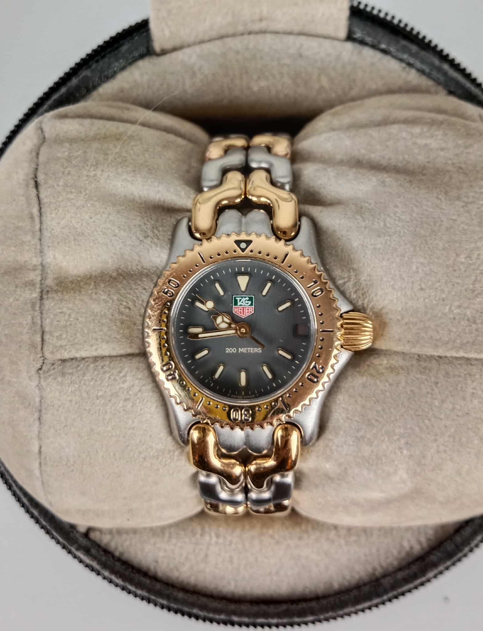 17.TAG HEUER ระบบ Quartz Mini size หน้าปัด 24 mm พร้อมกล่องแท้