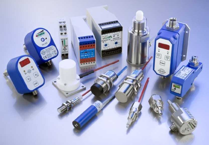 EGE Elektronik Flow sensors Flow rate sensors Fill level sensors Inductive proximity switches Capacitive proximity switches