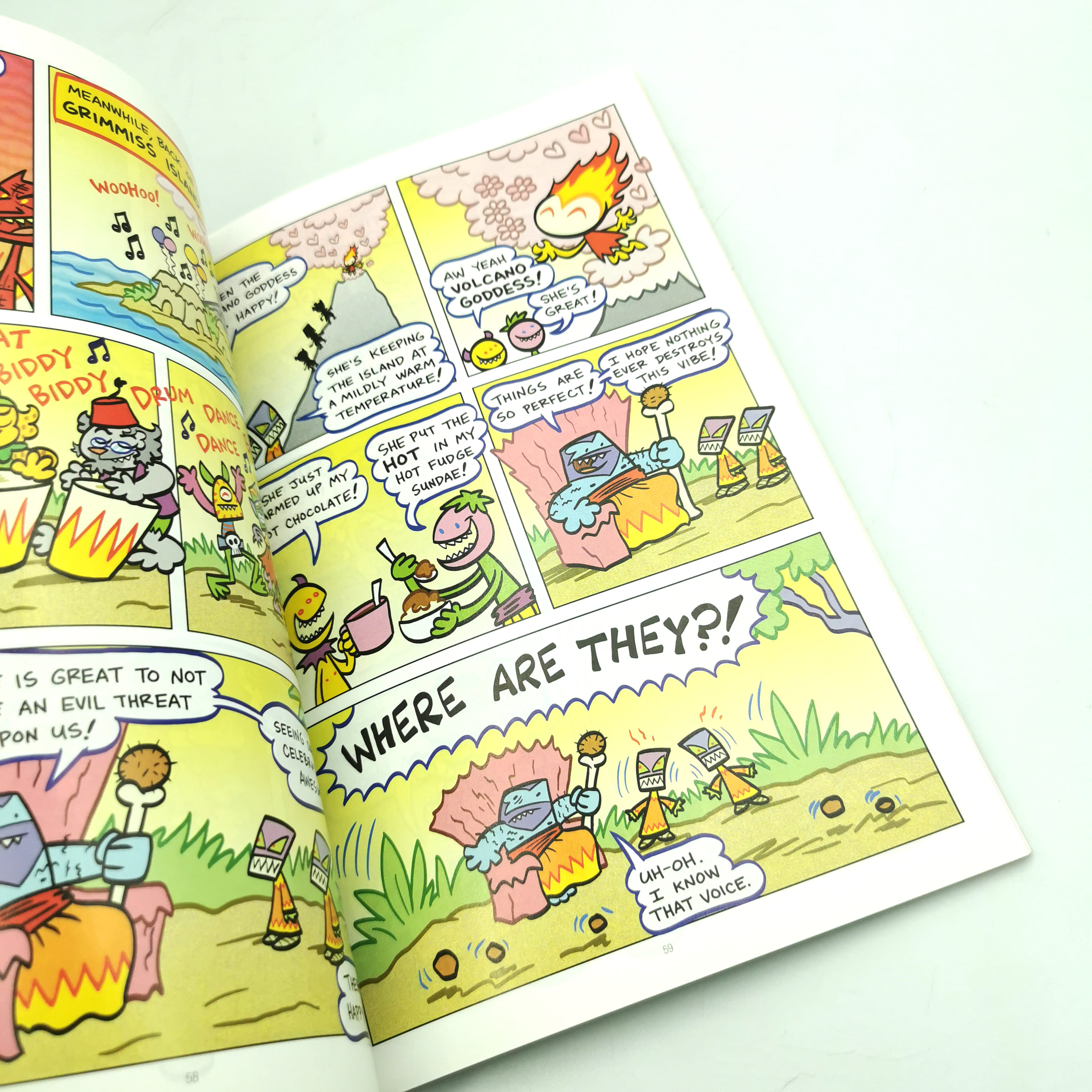 Itty Bitty Comics: Grimmiss Island